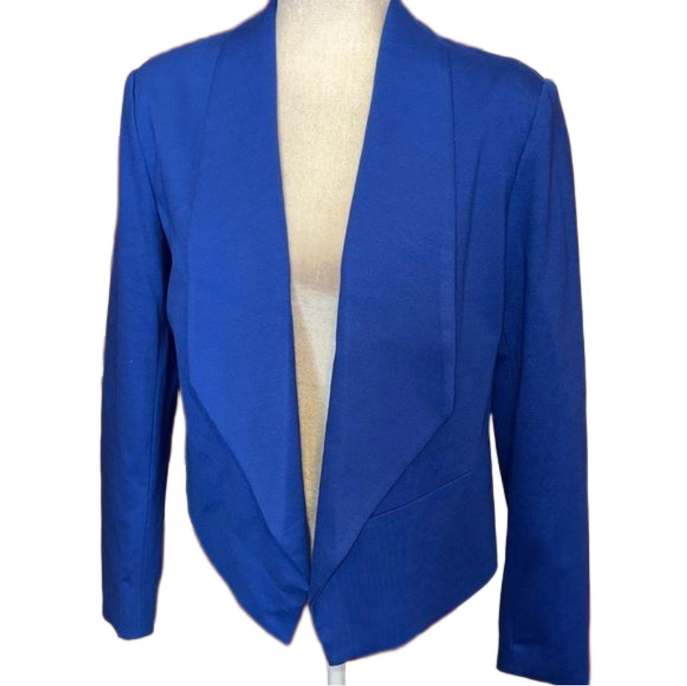 NWT Philosophy Republic Clothing Open Blazer Jacket Rayon Blend 6